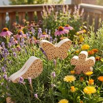 Artikel Insektshotellfågel, fjäril, blomma 15–20cm 3st