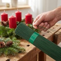 Artikel Plug-in tråd grönmålad 0,7mm 300mm 2,5kg