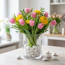 Artikel Småsten i nätet Vit 2,5cm - 4cm 1kg