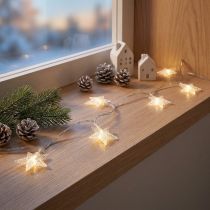 Artikel LED fairy lights stjärnor mikro LED timer inuti 2,85m