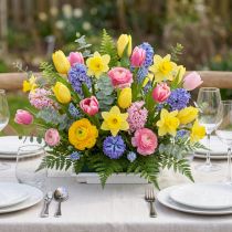 Artikel OASIS® Table Deco Mini blommiga skumplattor 13cm×9cm×5cm 16 st