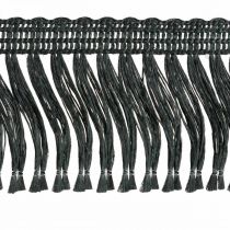Artikel Fringe Band, Cordonet Trim, Leonean Fringes Black W4cm L25m