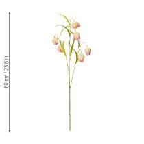 Artikel Konstgjord fritillaria, delikat dekoration för vardagsrum, 60 cm, 3 stycken