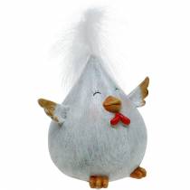Rolig kyckling, vårdekoration, påsk, bordsdekoration, dekorativ kyckling 13cm