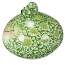 Artikel Dekorativ grodfigur för lekfull hem- och trädgårdsdekoration, grön, 11 cm, 2 stycken