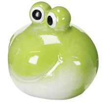 Artikel Groddekorationsfigur, söt keramikfigur för vardagsrumsbordsdekoration, 18 cm
