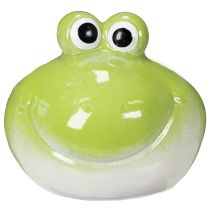 Artikel Groddekorationsfigur, söt keramikfigur för vardagsrumsbordsdekoration, 18 cm