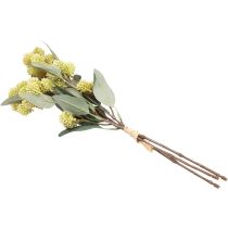 Artikel Fet Höna Grön Sedum Stengröda Konstgjorda Blommor 41cm 3st