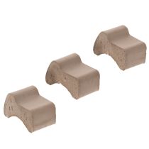 Artikel Blomkruksfötter, praktiskt upphöjare, kruktillbehör för balkong och terrass, 7 cm, 3 stycken
