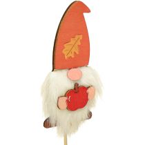 Artikel Trädgårdsstakar Gnome Höstdekoration Trä Assorterad 39cm 8 st