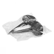 Artikel Bed Stakes Trädgård Stakes Träskyltar Oval Svart H17,5 cm Förpackning med 12