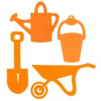 Artikel Trädgårdsredskap filt orange 24 st