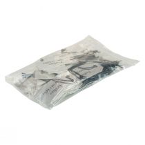 Artikel Presentetikett "Gott Nytt År" silver 8×3,5cm 50st