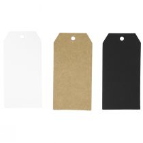 Artikel Presentetiketter dekorativa taggar papper 4×8cm 250 st