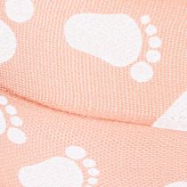 Artikel Presentband för babyfötter, dopdekoration, rosa band, 25mm, 16m