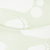 Artikel Presentband babyfötter dekoration dop grönt 25mm 16m
