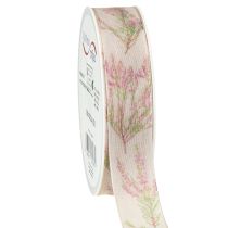 Artikel Presentband band höstljung tyg band 25mm 20m