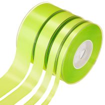 Artikel Presentband dekorativt band limegrönt 50m olika storlekar