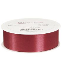 Artikel Presentband dekorativt band taft Bordeaux 40mm 50m