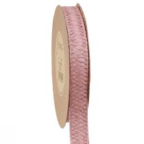 Artikel Presentbandspapper gammalrosa flätat pappersband 20mm 10m