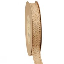 Artikel Presentband pappersflätat naturpappersband 20mm 10m