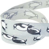 Artikel Presentband pingviner julband tyg 25mm 15m
