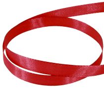 Artikel Presentband rött dekorativt band taftband ljusrött 10mm 50m