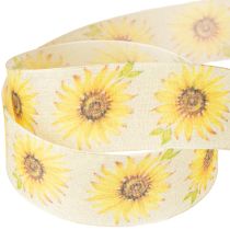 Artikel Presentband solrosor gult band 40mm 15m