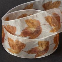 Artikel Presentband kantband höstlönnlöv 40mm 15m