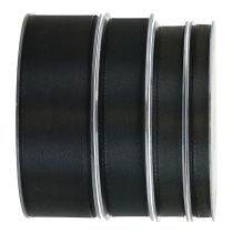 Artikel Presentband svart sorgeband 50m olika storlekar