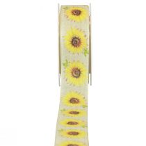 Artikel Presentband solrosor gult band 40mm 15m
