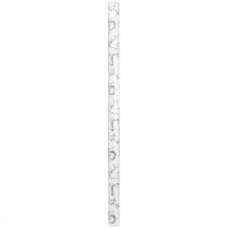 Artikel Presentinslagning djur vit grå guld höst vinter 200cm