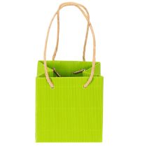 Artikel Presentpåse, papperspåse med handtag, färgglad förpackning, 10,5 cm, 8 stycken