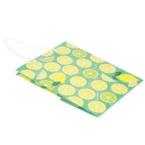 Artikel Presentpåse papper citronpåse med handtag 18×10×23cm 2st