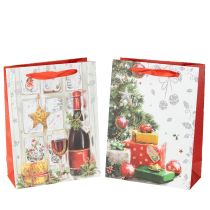 Artikel Julklappspåse 8cm x 18cm H24cm set om 2