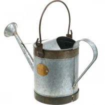Artikel Dekorativ vattenkanna i metall i retrodesign, hängande vintageplanter 58x23x32cm, nostalgisk växthink