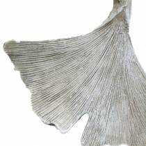 Artikel Gravdekoration ginkgo blad för upphängning 10cm 3 st