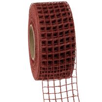 Artikel Mesh tape 4,5cm x 10m Bordeaux