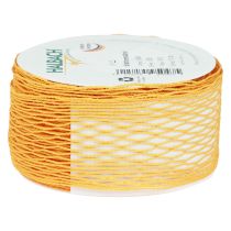 Artikel Nättejp, dekortejp, orange, trådförstärkt, 50 mm, 10 m