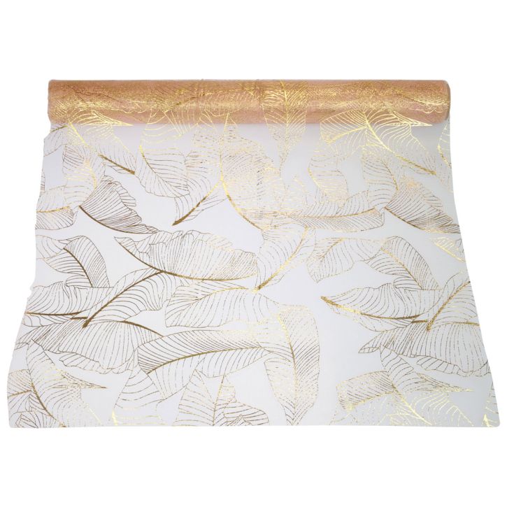 Artikel Bordslöpare höst bordslöpare bladdekoration orange guld 48x450cm