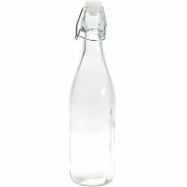Dekorativ flaska, flip-top flaska, glasvas för fyllning, ljushållare