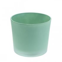 Artikel Blomkruka i glas grön plantering glasbalja Ø14,5cm H12,5cm