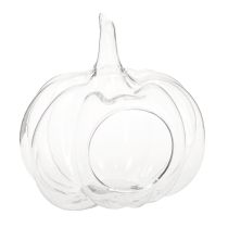 Artikel Glaspumpa med öppning, höstdekorationspumpa, klar, Ø21 cm, H20 cm