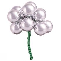 Artikel Glaskulor silver på trådspegel bär Ø20mm 140 st