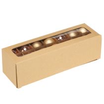 Artikel Glaskulor Julkulor glas guld ros Ø4cm 24 st