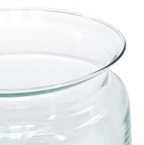 Artikel Glasskål dekorativ skål glas flytande skål Ø16cm H8cm