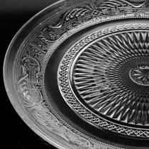 Artikel Glasplatta antik Ø14,5cm 6st