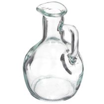 Artikel Minivas/vattenkanna med handtag för matbordet hemma, dekorativ och funktionell, 12 cm, 6 stycken