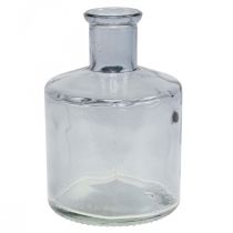 Glasvas apotekarflaskor dekorativ glas dekorativ vas tonad Ø7cm 6 st