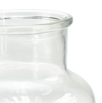 Artikel Glasvas dekorativ flaska apotekare glas retro Ø14cm H25cm